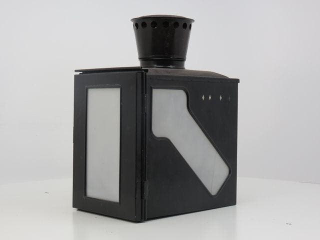 WEICHENLATERNE UHR ALT!!!! MILCHGLASS!!!!  SELTEN, RARE, Collections, Trains & Trams, Enlèvement ou Envoi