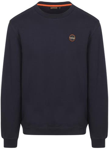 Napapijri Badge Sweater Navy maat Maat 48/50 (M) Heren, Verzenden