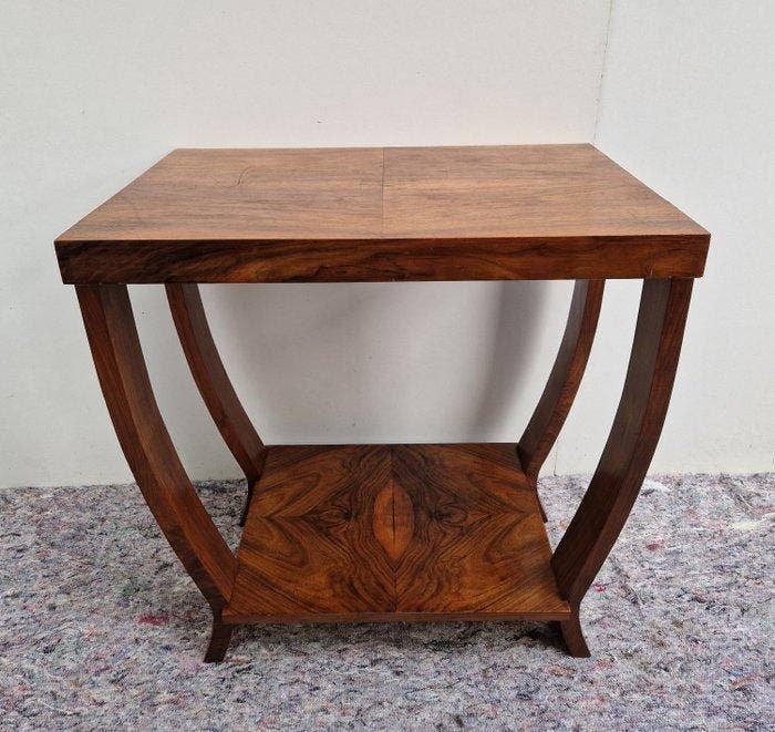 Franse Art Deco Console tafel - Bijzettafel - Gespiegeld, Antiek en Kunst, Kunst | Designobjecten