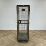 Antidiefstal rolcontainer, afsluitbaar en zwenkwielen