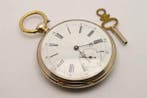 Antique 19th century - 800 Silver - mechanical pocket watch