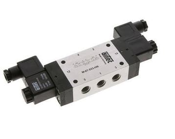 electrovanne centrale déchappement 5/3 G1/4 230V AC, Verzenden