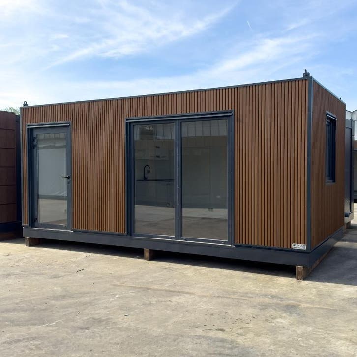 Chalet bouwen in tuin? Milaan unit - Op voorraad!, Articles professionnels, Machines & Construction | Abris de chantier & Conteneurs