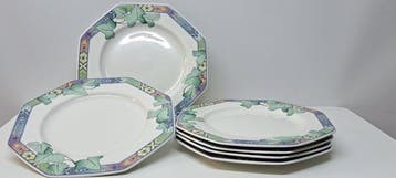 Villeroy & Boch - Bord (6) - Pasadena - Vitro-Porzellan -