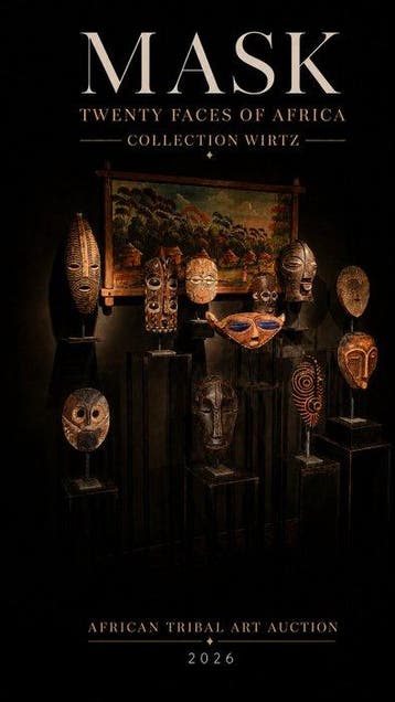 Ritueel miniatuurmasker - Luba – Moero-meer - DR Congo