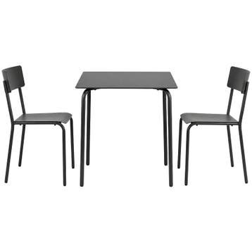 Serax August Tuinset: Eettafel Xs Aluminium + Stoelen S –, Tuin en Terras, Verzenden, Nieuw, Aluminium, Tuinset