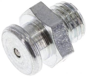 Graisseur plat à tête 10mm Acier M8x1 DIN 3404 [5 Pièces]., Verzenden