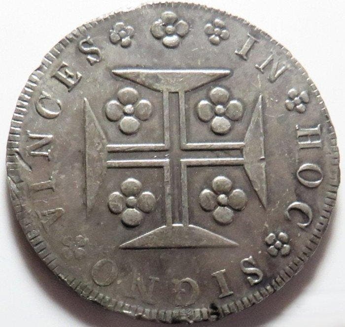 Portugal. D. Maria II (1833-1853). Cruzado Novo (480 Reis) -, Timbres & Monnaies, Monnaies | Europe | Monnaies non-euro