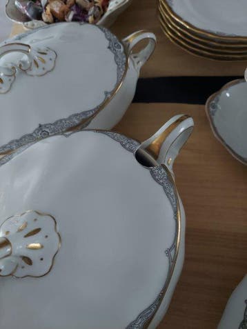 Koenigszelt Silesia - Tafelservies (20) - Olga - Biscuit
