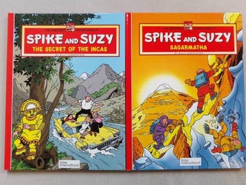 Spike and Suzy - lot met 5 uitgaven - 4x hc + 1x sc - 5 x
