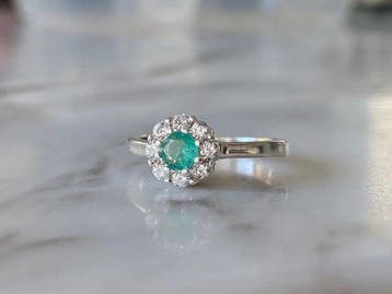 Sans prix de réserve - Bague de fiançailles Argent - 2.60ct., Bijoux, Sacs & Beauté