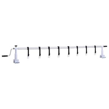 vidaXL Zwembadhoesroller met kunststof frame, Verzenden, Nieuw