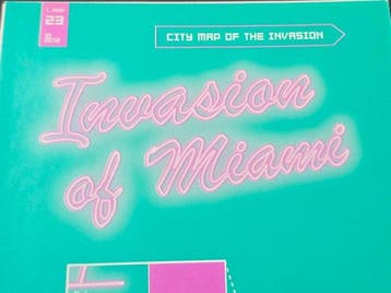 Invader (1969) - Miami Map