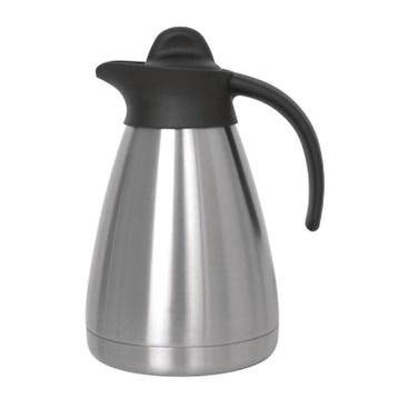 Isoleerkan RVS met schroefdop | 1L | 23(h) x 13,4(Ø)cm, Verzenden