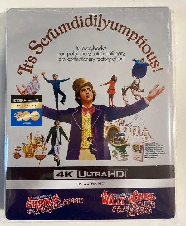WILLY WONKA & THE CHOCOLATE FACTORY (1971) (IN SEAL) (4K +, Cd's en Dvd's, Blu-ray, Gebruikt