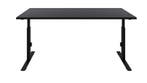 Bureau réglable en hauteur - Dessus de bureau noir - Offre s, Verzenden