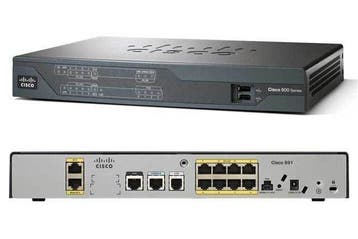 Cisco 881 Integrated Services Router (Geen adapter), Ophalen of Verzenden