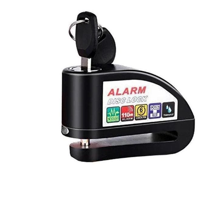Hbs Remschijfslot Met Alarm – 6 Mm - Zwart, Vélos & Vélomoteurs, Accessoires vélo | Autres Accessoires de vélo, Enlèvement ou Envoi