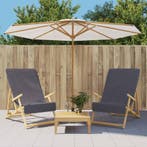 vidaXL Strandhanddoeken 2 st 400 g/m² 60x135 cm stof, Huis en Inrichting, Verzenden, Nieuw