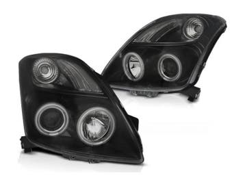 CCFL Angel Eyes koplamp units Black geschikt voor Suzuki, Verzenden, Nieuw, Suzuki