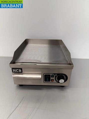 HCB Plaque de gril en acier inoxydable Lisse 36 cm 230V, Articles professionnels, Verzenden