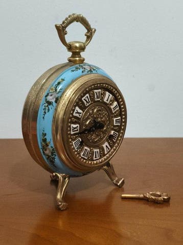 Figurale pendule - - Gegoten messing - 1970-1980 - FHS