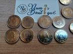 Monaco. 1 Euro / 2 Euro 2002/2025 (15 monnaies) (Zonder