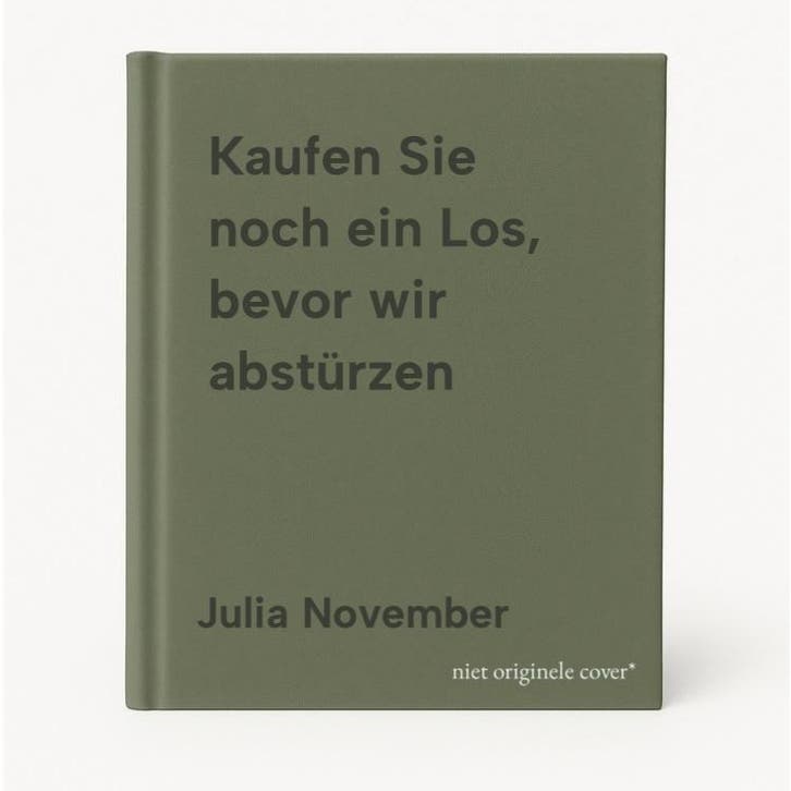 Kaufen Sie noch ein Los, bevor wir abstürzen 9783868833782, Livres, Langue | Allemand, Envoi
