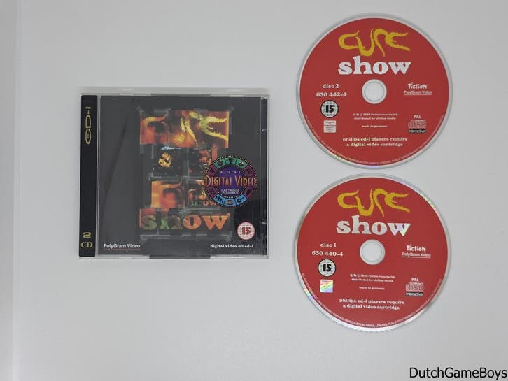 Philips CDI - CDi Music - Cure - Show, Games en Spelcomputers, Games | Overige, Gebruikt, Verzenden