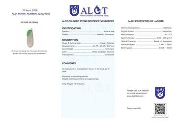 ALGT-gecertificeerd - Grootse en meesterlijke natuurlijke, Verzamelen, Mineralen en Fossielen