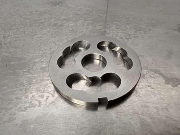 Acier inoxydable Plaque de coupe frontale inclinée pour, Verzenden