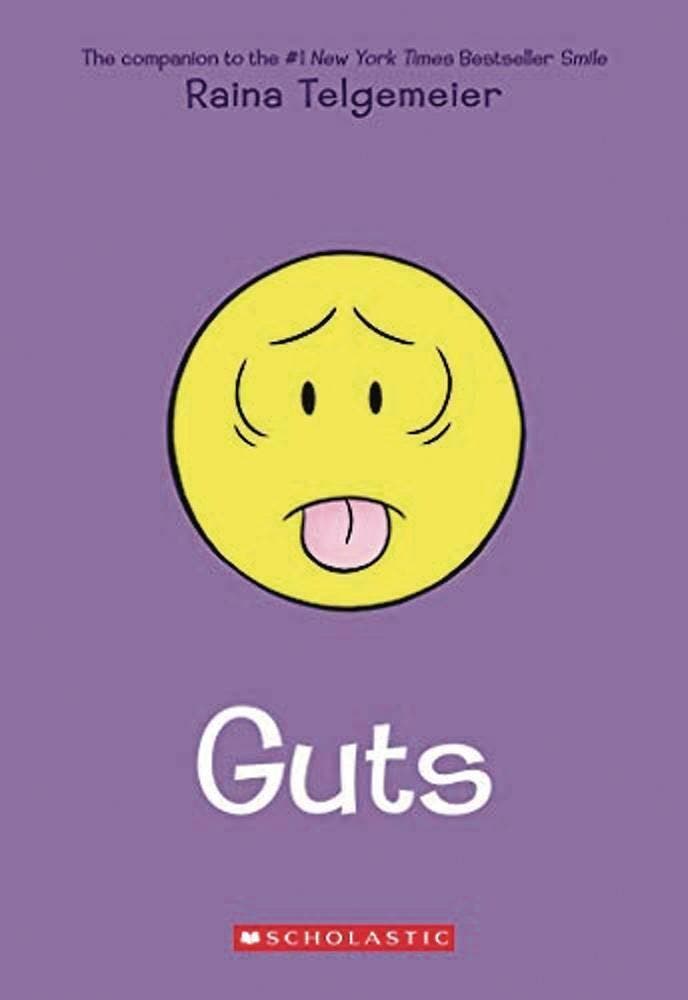 Guts / Smile / 3 9780545852500 Raina Telgemeier, Livres, Langue | Anglais, Envoi