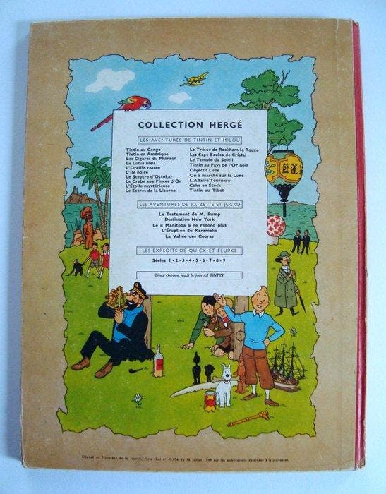 Tintin T20 - Tintin au Tibet (B29) - C - 1 Album - EO - 1960, Livres, BD