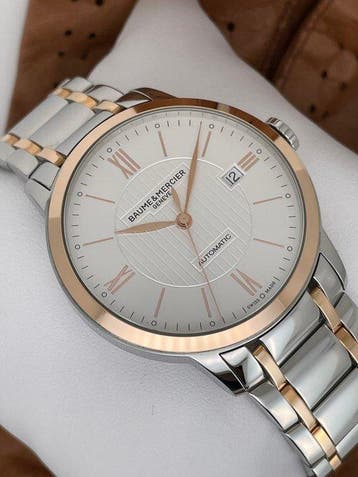 Baume & Mercier - Classima Automatic Steel/ 18KGold - Sans, Nieuw