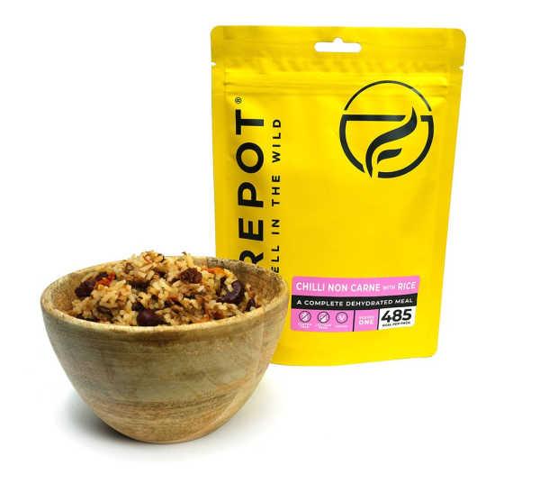 Chili Non Carne en Rijst - 485 kcal - Firepot, Diversen, Levensmiddelen, Verzenden