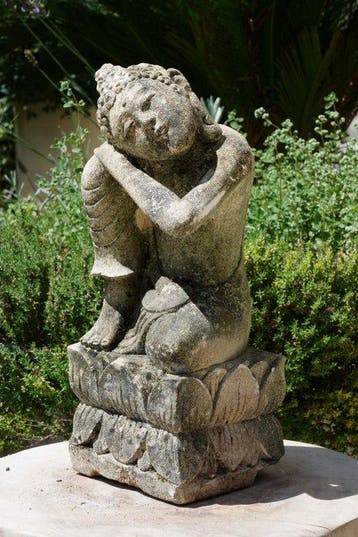 Buddha inginocchiato - Statue - Bouddha - culture balinaise