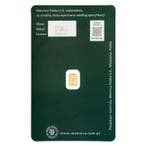 0.25 gram - Or .999 - .9999 Fine Gold Bar Mint of Poland (In