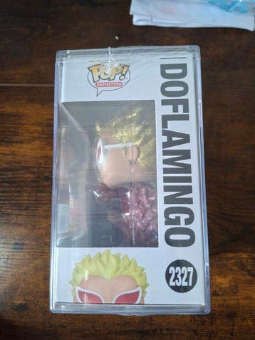 Funko - Funko Pop Funko pop doflamingo 2327 diamond sdcc, Antiek en Kunst