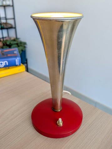 Bankierslamp - Metaal - Origineel van het ministerie, Antiek en Kunst