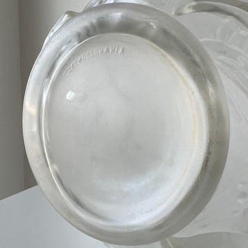 Inwald Glass Works - Josef Inwald - Vaas - Barolac Molded, Nieuw