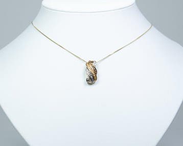 Zonder minimumprijs - Ketting met hanger - 925 zilver -