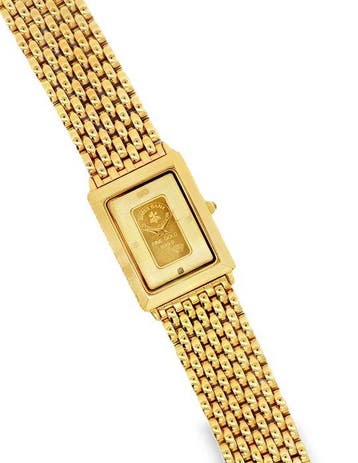 Swiss Bank Corporation - Ingot Watch 1G Fine Gold - Zonder, Nieuw