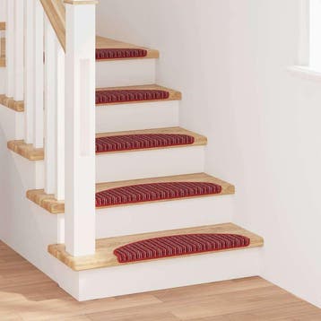 vidaXL Zelfklevende trapmatten 15 st 65 x 21 x 4 cm Non-Slip, Doe-het-zelf en Bouw, Ladders en Trappen, Verzenden, Nieuw