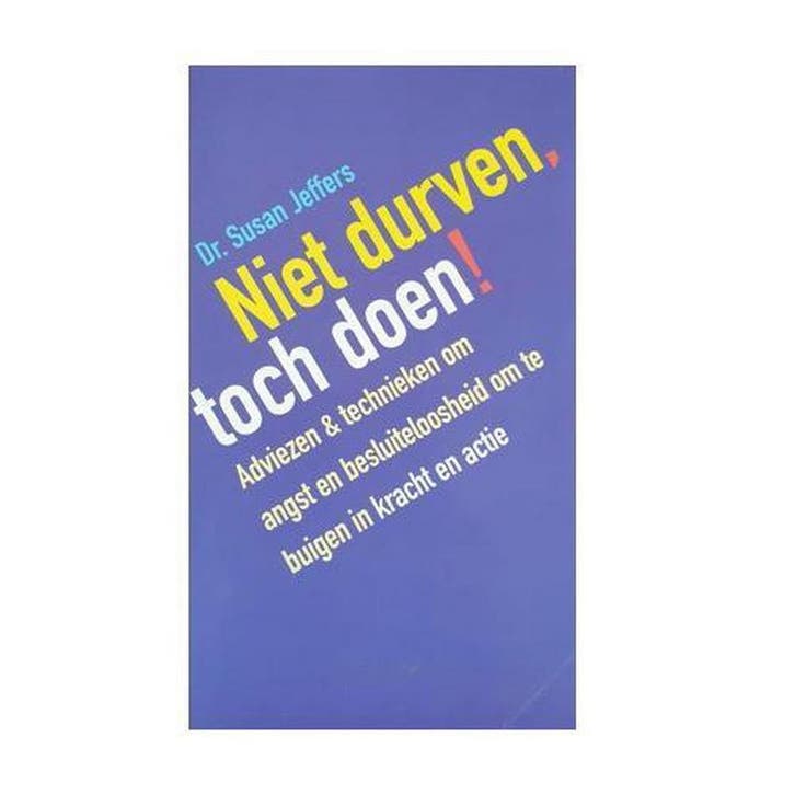 NIET DURVEN TOCH DOEN 9789025291945 S. Jeffers, Boeken, Politiek en Maatschappij, Gelezen, Verzenden