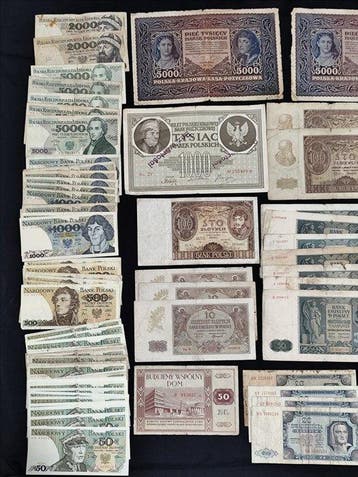 Polen. - 185 Banknotes - Various Dates (Zonder minimumprijs)