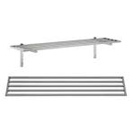 Wandrek | RVS | 1 Niveau | Diepte 300 | Breedte 1000-2000 |, Verzenden