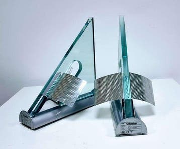 Artemide - Carlo Forcolini - Wandlamp (2) - Icaro - Glas,