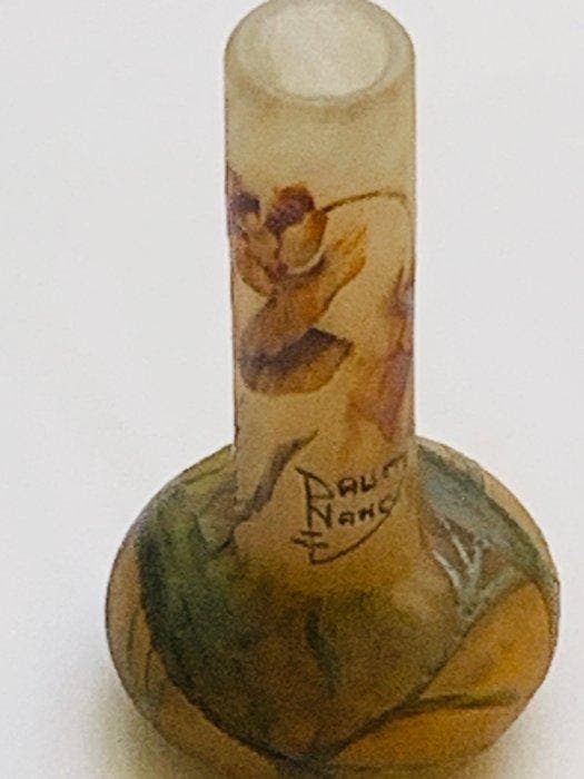 Daum - Vaas - Glas, Antiek en Kunst, Antiek | Glaswerk en Kristal