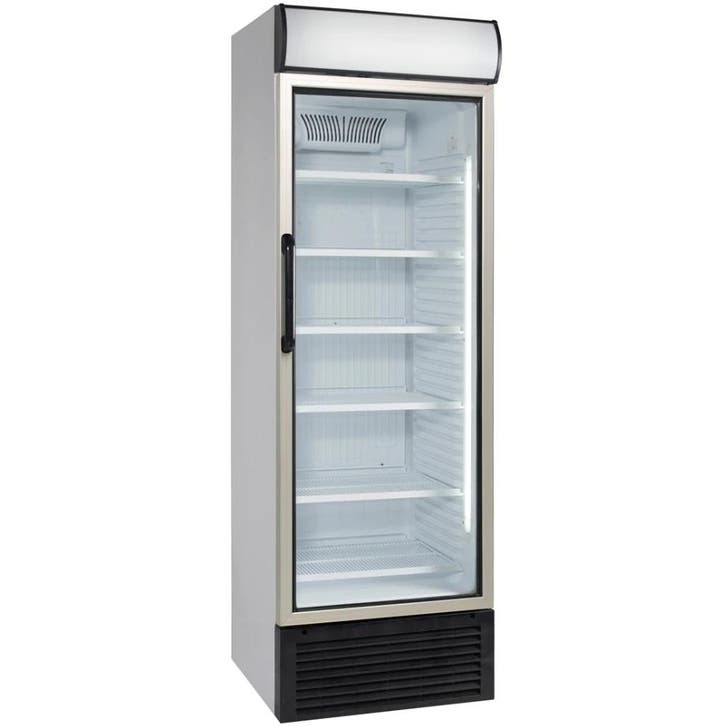 Koelkast | 438L | Wit | +2°C/+10°C | Geforceerd | Wielen |, Articles professionnels, Horeca | Équipement de cuisine, Envoi
