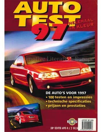 1997 AUTOTEST JAARBOEK NEDERLANDS, Boeken, Ophalen of Verzenden, Nieuw